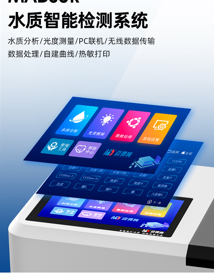 水质总磷与总氮检测仪‌
